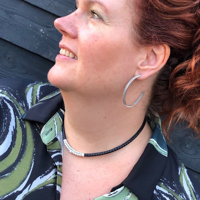 Oorbellen Chain Hoop