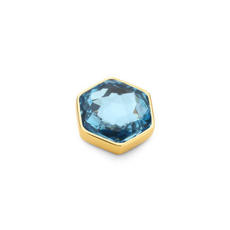 Melano Jewelry Vivid Sice Aquamarine Steentje