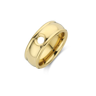 Melano Jewelry Vivid Notch Ring -  Goudkleurig