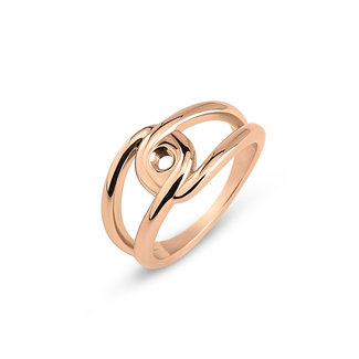 Melano Jewelry Twisted Tori Ring - Rosékleurig