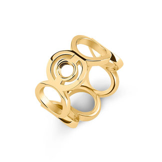 Melano Jewelry Vivid Valetta Ring - Goudkleurig