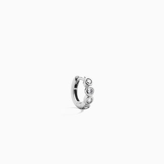 Eline Rosina *Bubble  Huggie - Sterling Silver