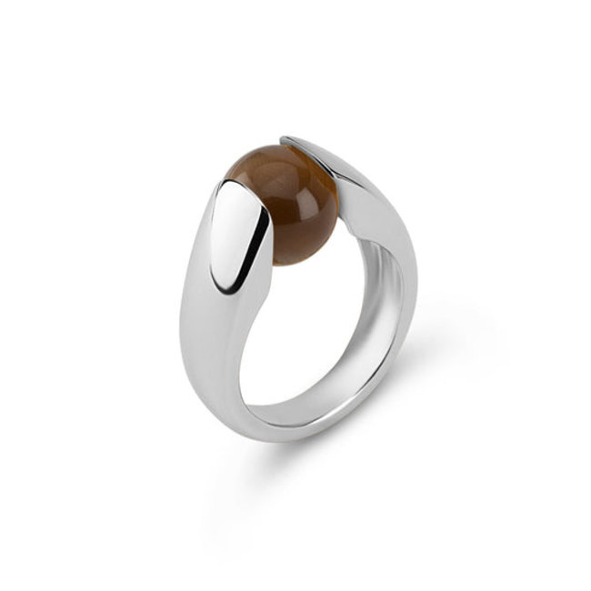 Cateye Cat Ring - 925 Sterling Zilver