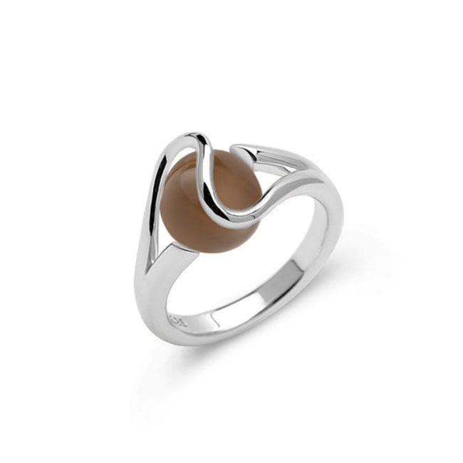 Cateye Charlene Ring - 925 Sterling Zilver