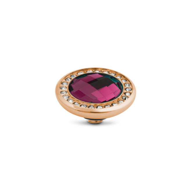 Vivid Crystal CZ Steentje Fuchsia