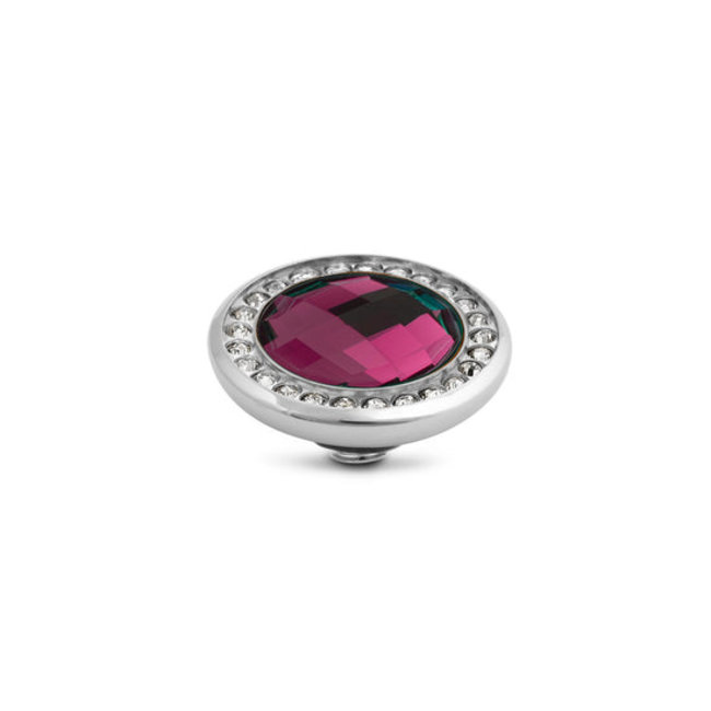 Vivid Crystal CZ Steentje Fuchsia
