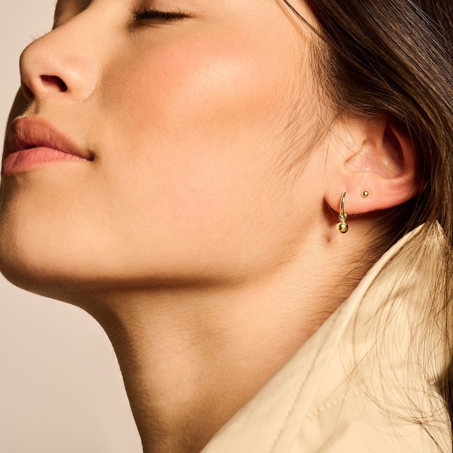 Oorknoppen 7120YGO - 14k Geelgoud