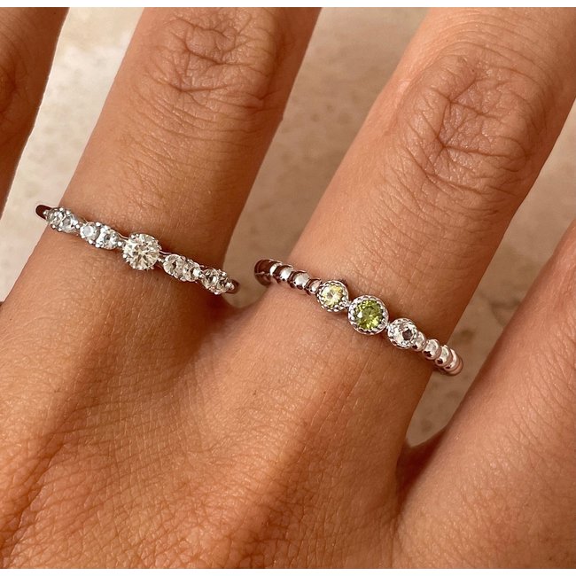 Ring met stenen - 12466S