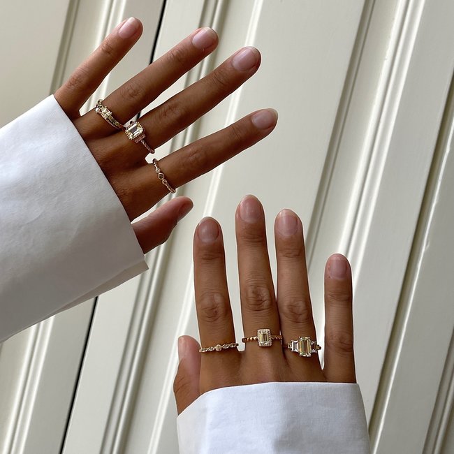 Ring met stenen - 12466S