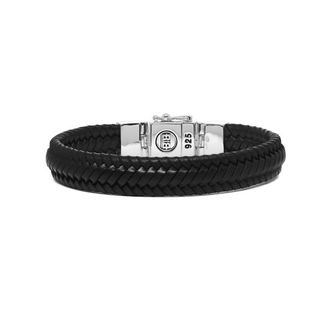 Armband Edwin Small Leer Zwart
