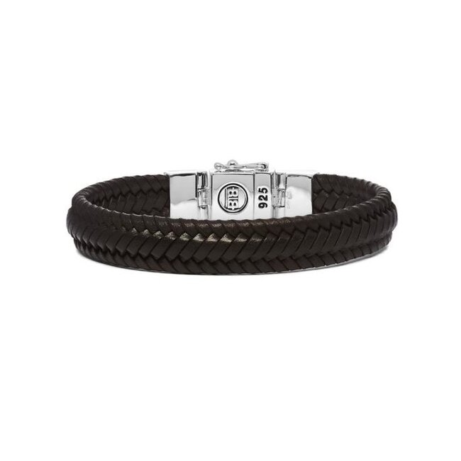 Armband Edwin Small Leer Bruin