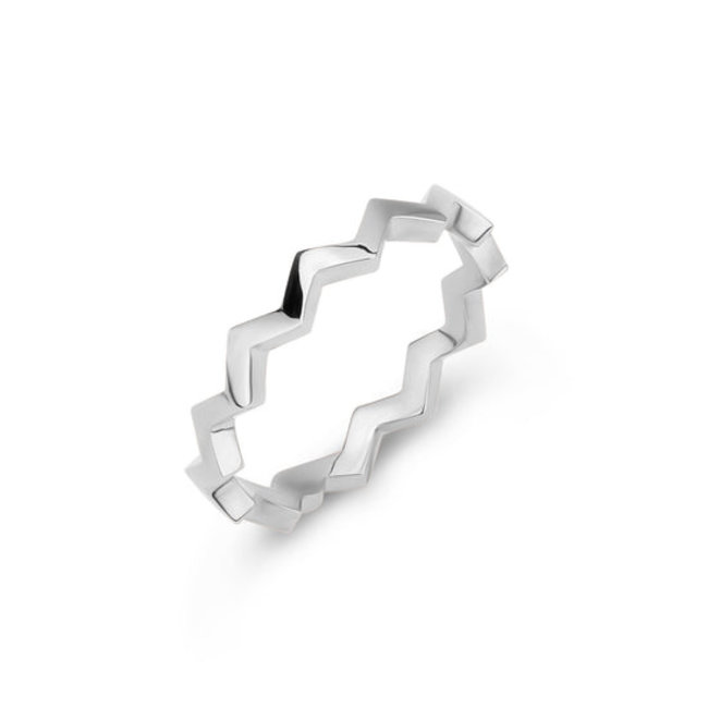 Friends Ruby Ring - Zilverkleurig