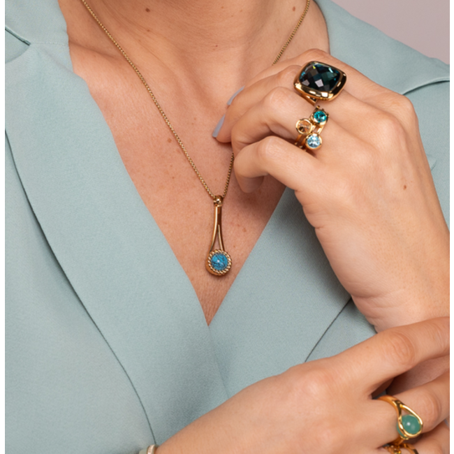 Vivid Valena Hanger - Goudkleurig