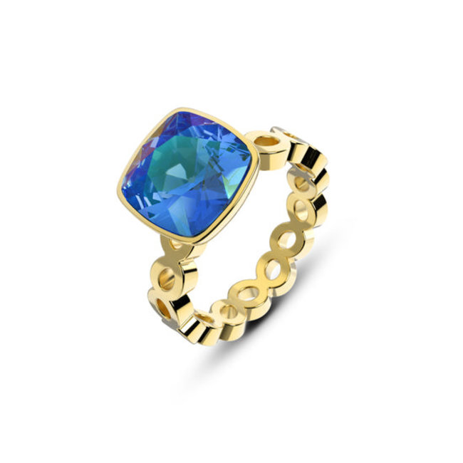 Twisted Talia Ring - Goudkleurig