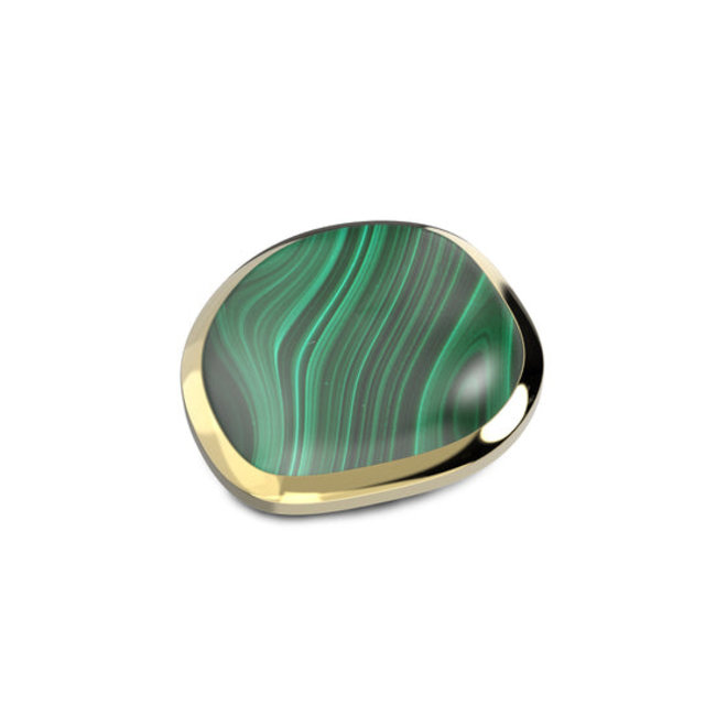 Kosmic Shaped Disk Steen - Malachite