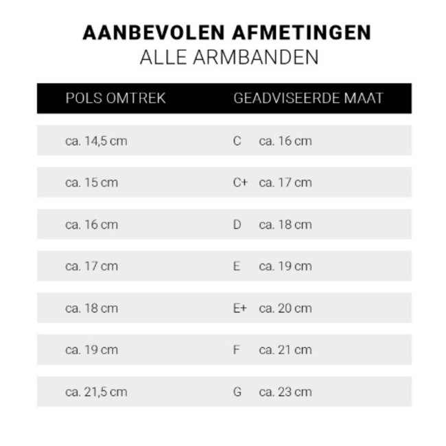 Armband Edwin/Ben XS