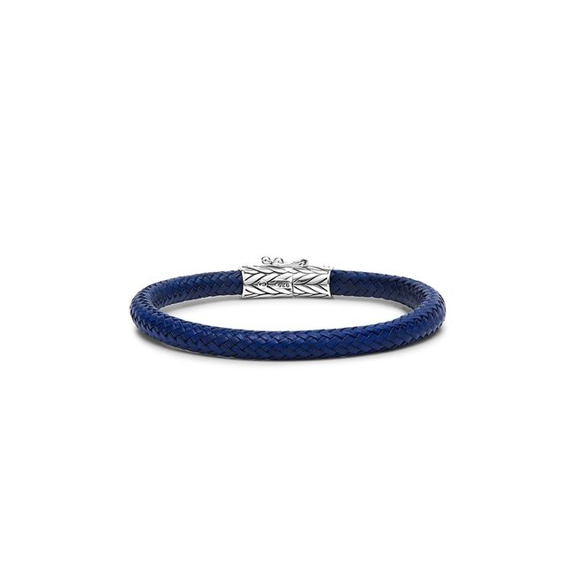 Armband Ellen Leer Navy