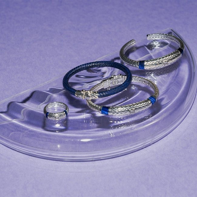 Ring Ellen Tigereye Navy Steen