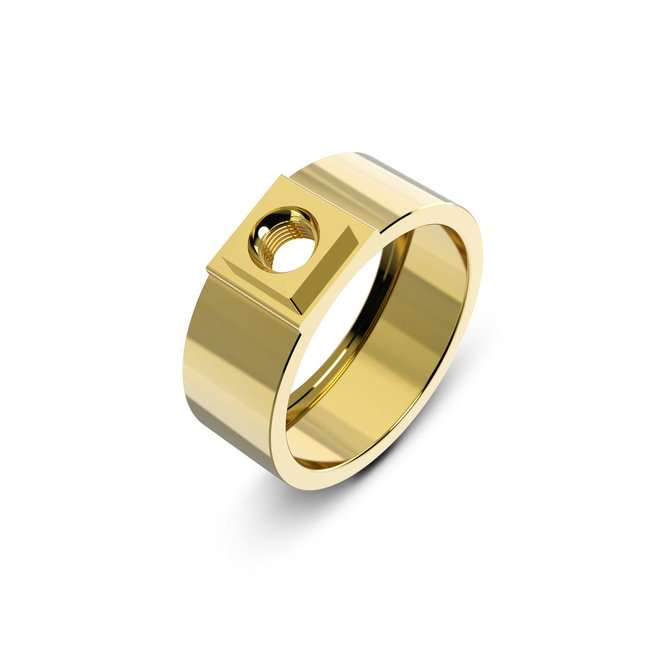 Melano Jewelry Vivid Vaya Frame Ring - Goudkleurig