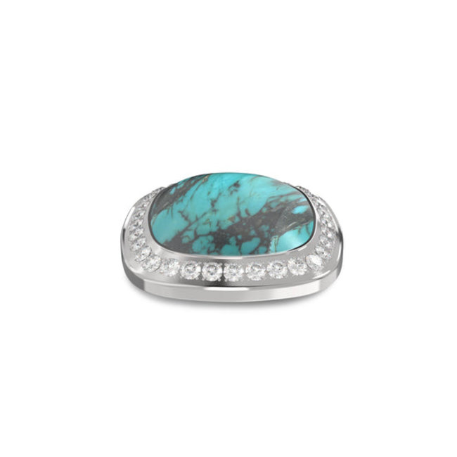 Kosmic Framed CZ Steen Turquoise