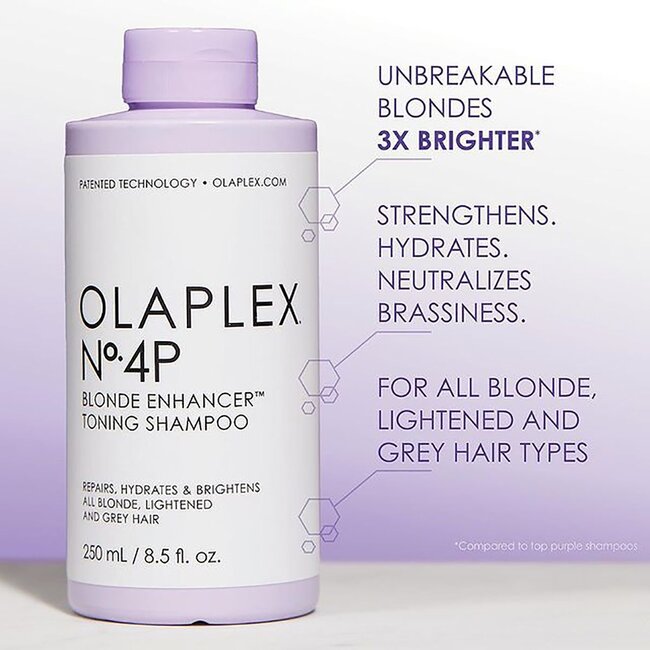 Blonde Enhancer Toning Shampoo No.4P 250ml