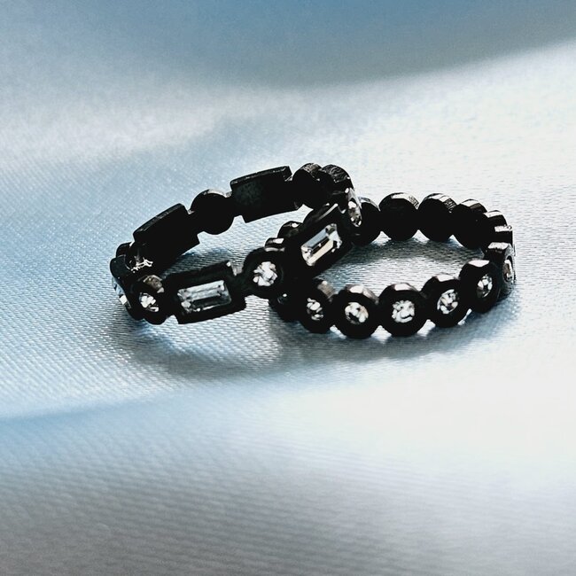 Vulringenset nr. 26  - Maat 16 XS - Zwart