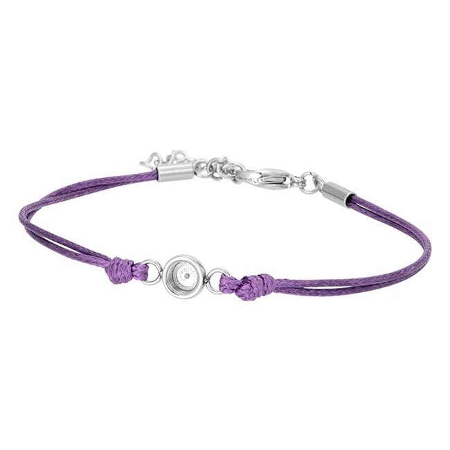 Ankel Strap Wax Cord Top Part Base Purple