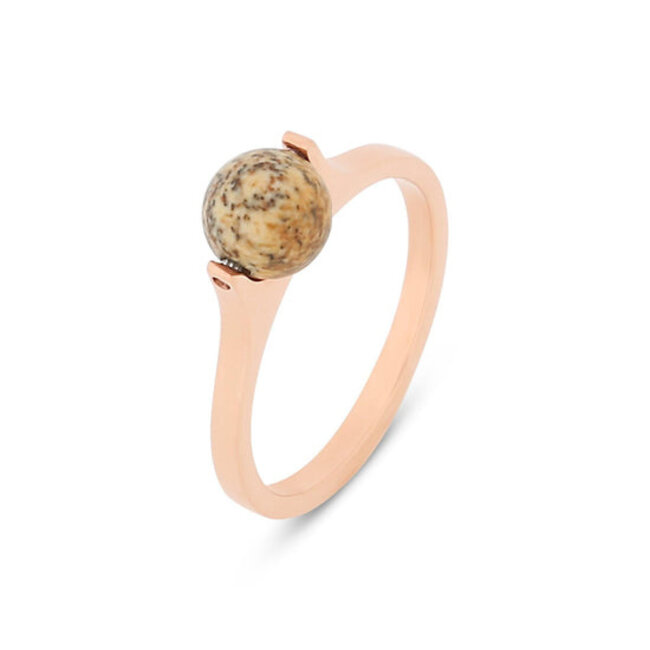 Friends Iggy Ring Picture Jasper - Rosékleurig