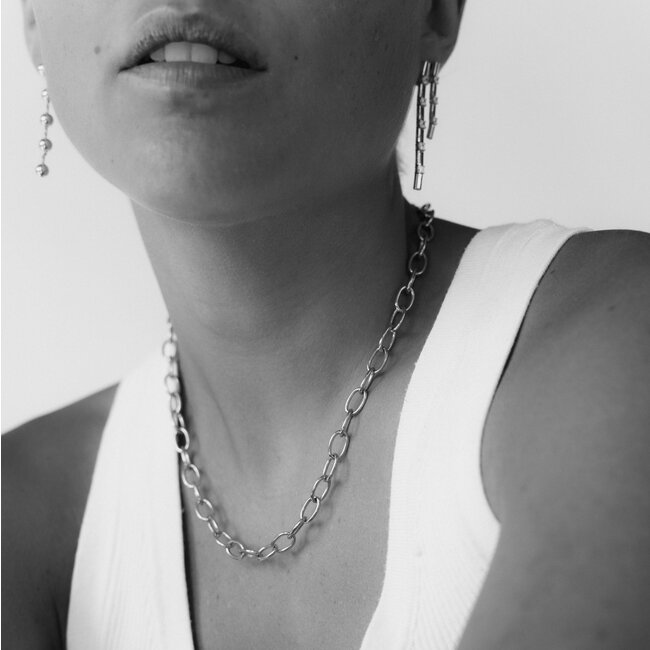 Oorbellen met stenen - 42470Y