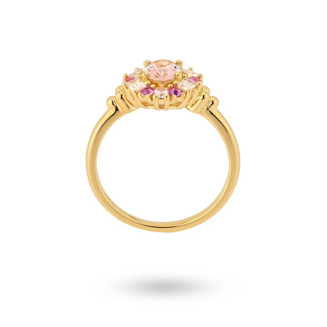 Ring met gekleurde stenen - 124113Y