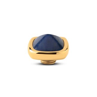 Melano Jewelry Vivid Boxy Gem Steentje - Sodalite