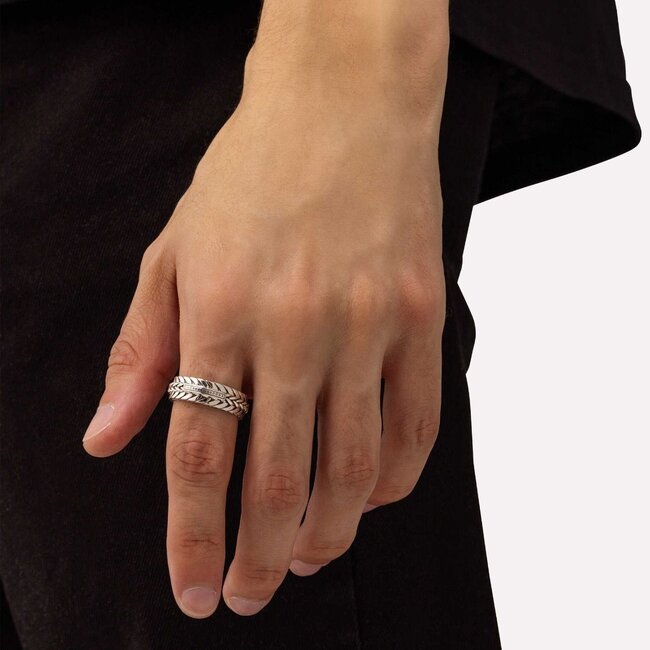 Ring Nurul/Ellen Mix Silver