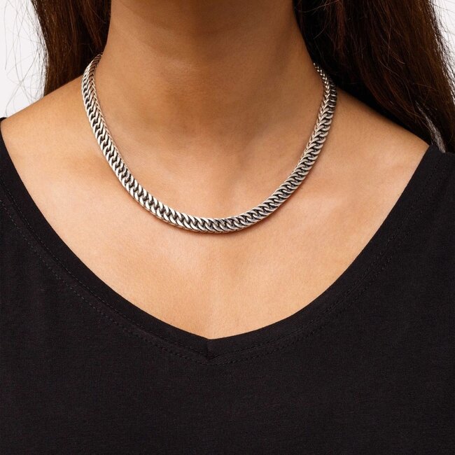 Ketting Esther XS Silver 42 cm