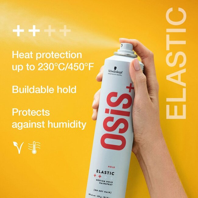 Osis+ Elastic Flexible Medium Hold Hairspray 500ml
