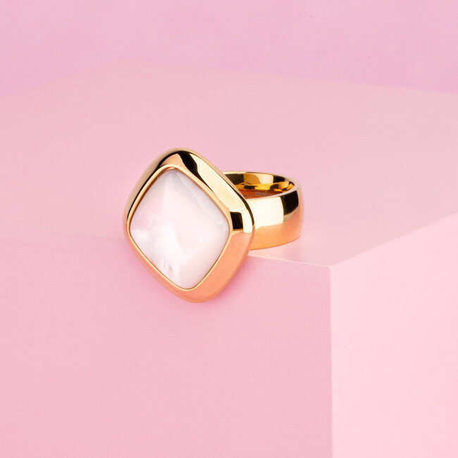 Kosmic Dive For Pearls Ring Set