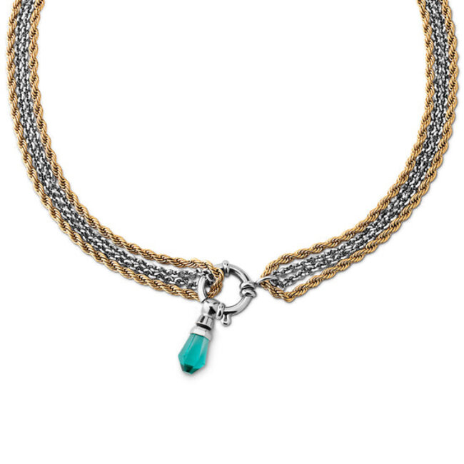 Friends & Twisted Dancing Leaves Ketting Set