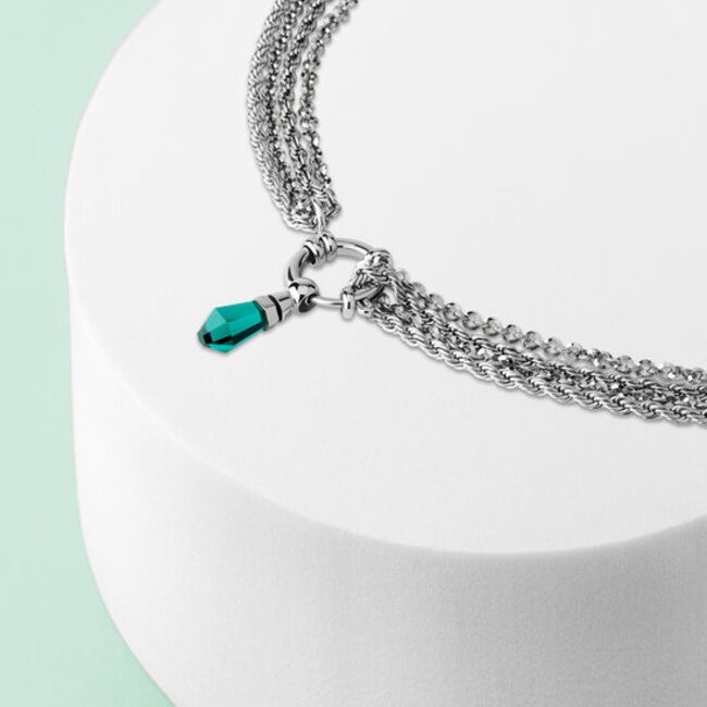 Friends & Twisted Dancing Leaves Ketting Set