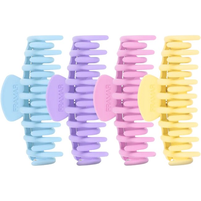 Claw Clips Pastel 4st.