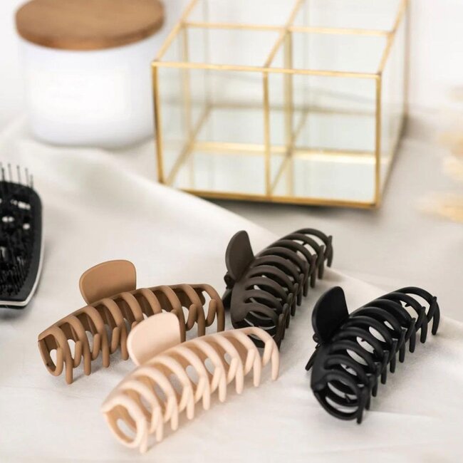 Claw Clips Neutral 4st.