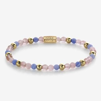 Rebel en Rose Pink Summer Vibes - 4mm - 18 ct ionplated