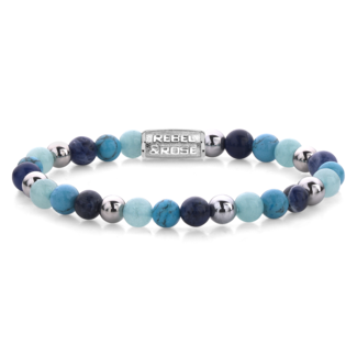 Rebel & Rose Armband Blue Summer Vibes 6mm