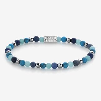 Rebel & Rose Armband Blue Summer Vibes 4mm