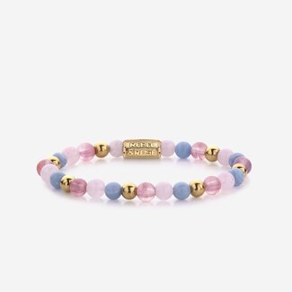 Rebel & Rose Armband  Pink Summer Vibes - 6mm