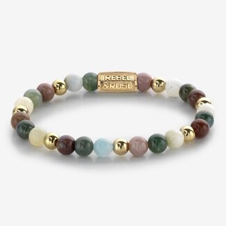 Rebel en Rose Spring Shine - 6mm - 18 ct yellow gold plated