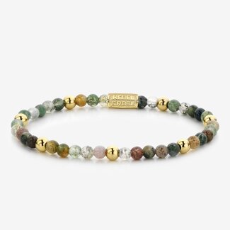 Rebel en Rose Indian Summer - 4mm - 18 ct yellow gold plated