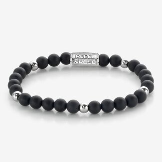 Rebel en Rose Matt Black Madonna - 6mm