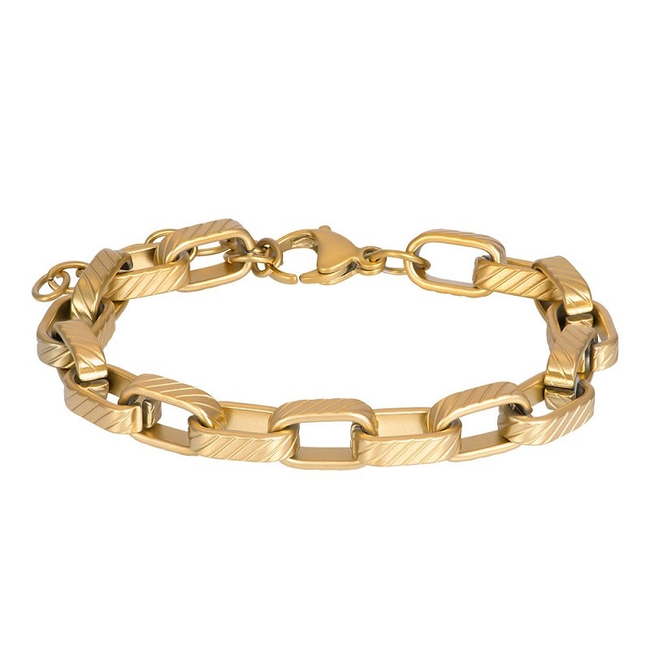 Armband Stockholm - gold plated Mat