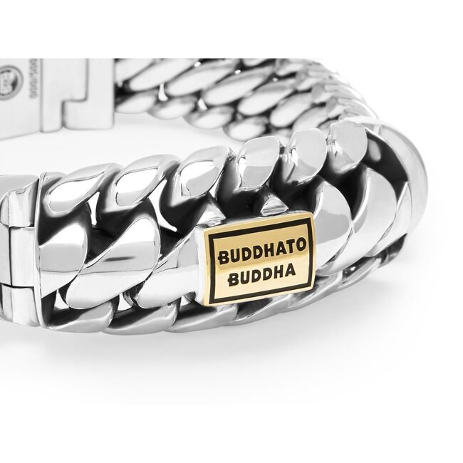 Armband Ben Medium Limited Silver Gold 14KT