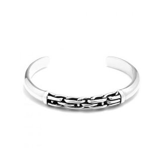 Rebel en Rose *Bangle  Apollo  Zilver