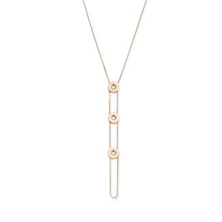 Melano Jewelry Vivid Veroni Ketting - Rosékleurig